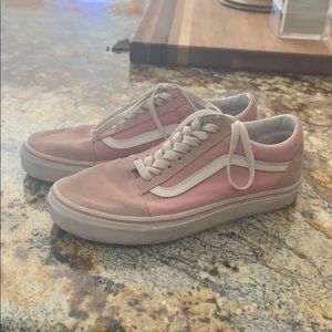 Pink old school vans